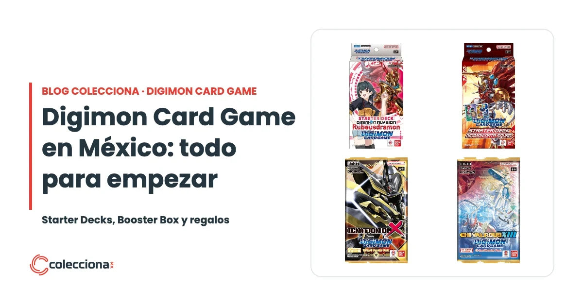 Digimon Card Game en México para empezar