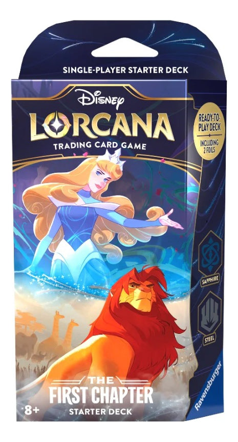 Lorcana Disney Tcg Starter Deck First Chapter Aurora Simba The First Chapter Inglés