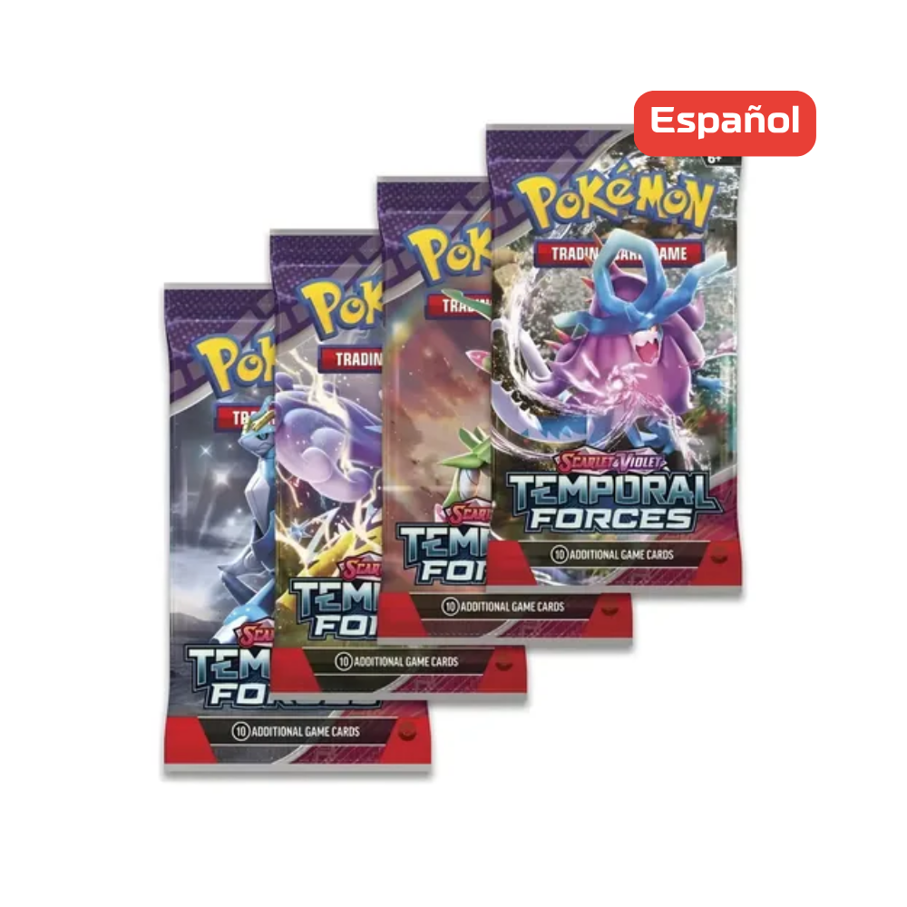 Pokémon TCG - Temporal Forces - Booster Display - Español