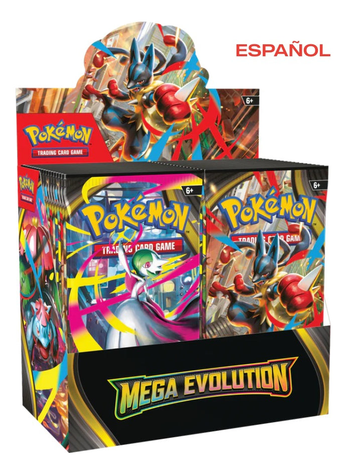 Pokémon Tcg: Mega Evolution Enhanced Booster Display Box Bdb
