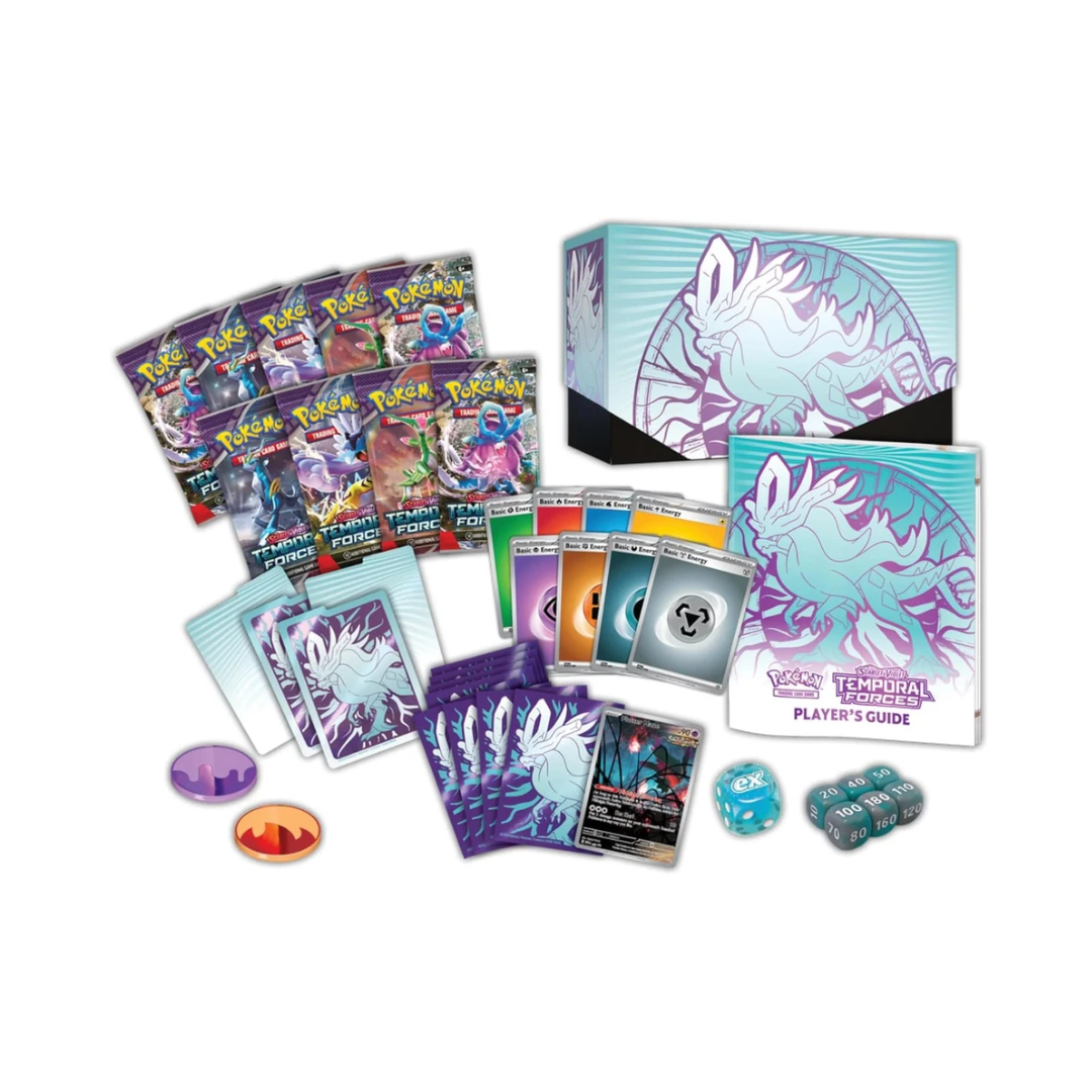Pokemon Center TCG - Temporal Forces - Walking Wake - Elite Trainer Box Etb - Inglés