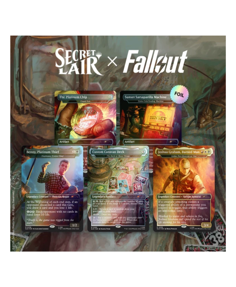 (VENTA ANTICIPADA) MTG Secret Lair - Fallout: Welcome to New Vegas - Foil Edition