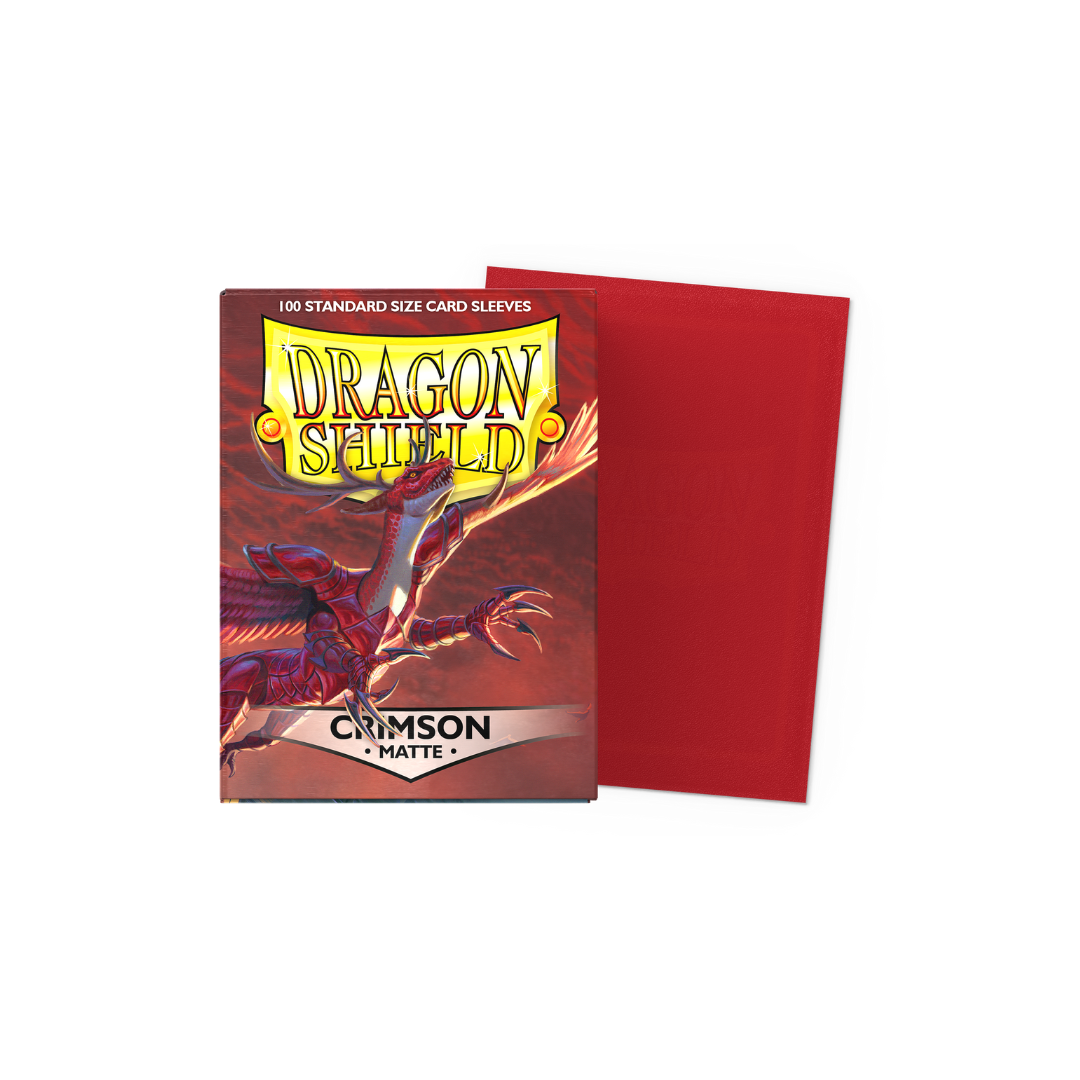 Mica Standard Matte - Dragon Shield - Crimson
