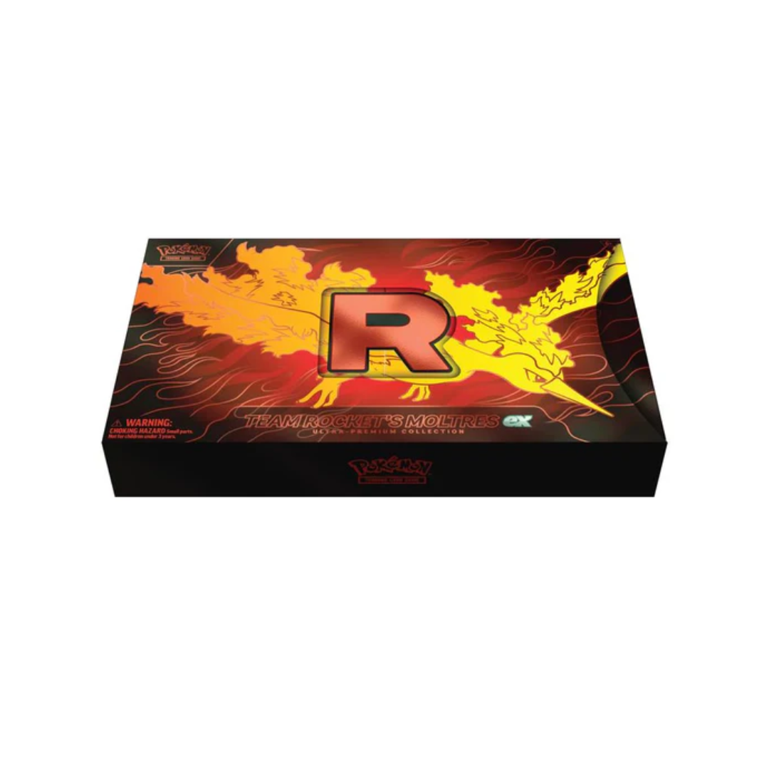 (PREVENTA) Pokémon TCG: Team Rockets´s Moltres ex - Ultra Premium Collection - Ingles (APARTADO - LEER DESCRIPCION)