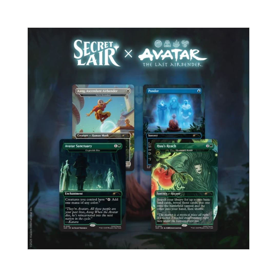 MTG Secret Lair - Avatar: A Lot to Learn