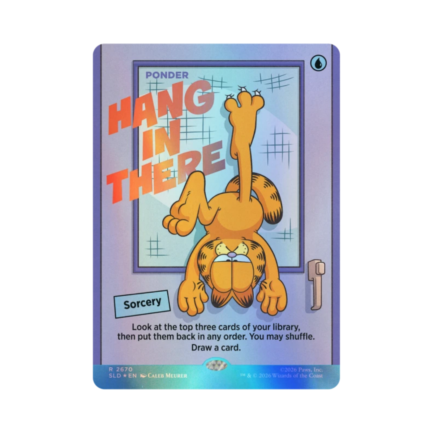 (PREVENTA) MTG Secret Lair - The Cats Are the Best - Motivationally Challenged - Foil