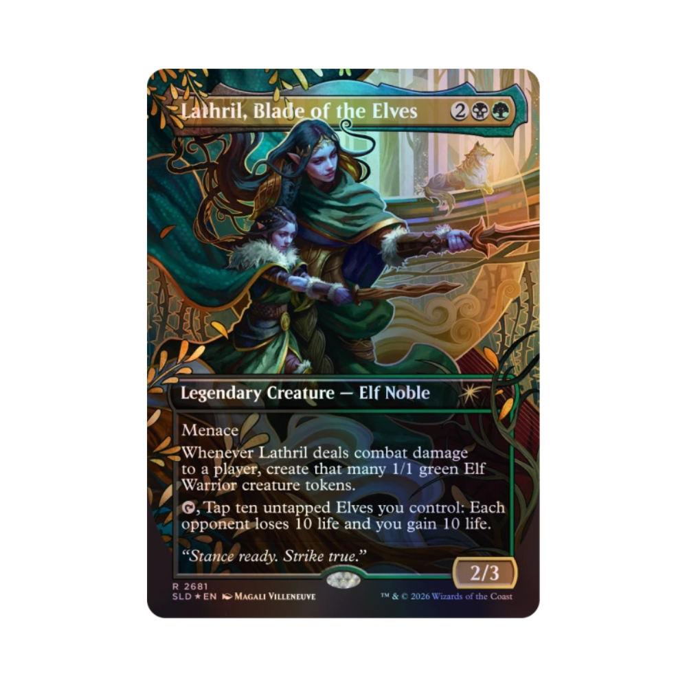 (APARTADO) MTG Secret Lair - Their Magic Is Limitless - Foil - Inglés (LEER DESCRIPCIÓN)