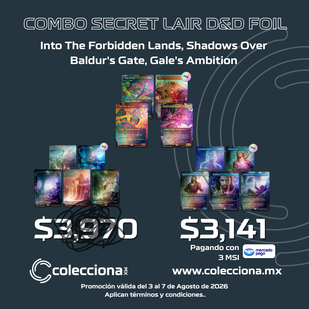 COMBO - Magic The Gathering - Dungeons & Dragons - Foil - Inglés