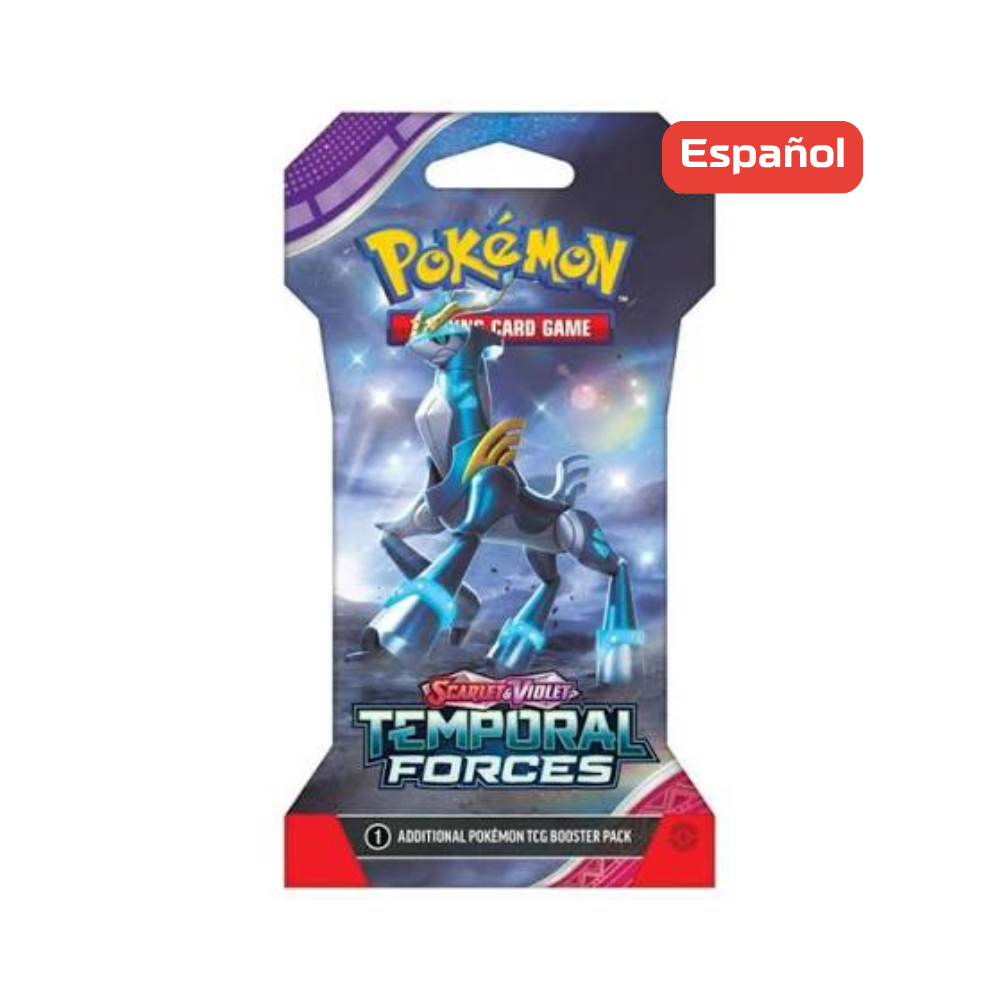Pokémon TCG - Temporal Forces - Sleeved Booster - Español