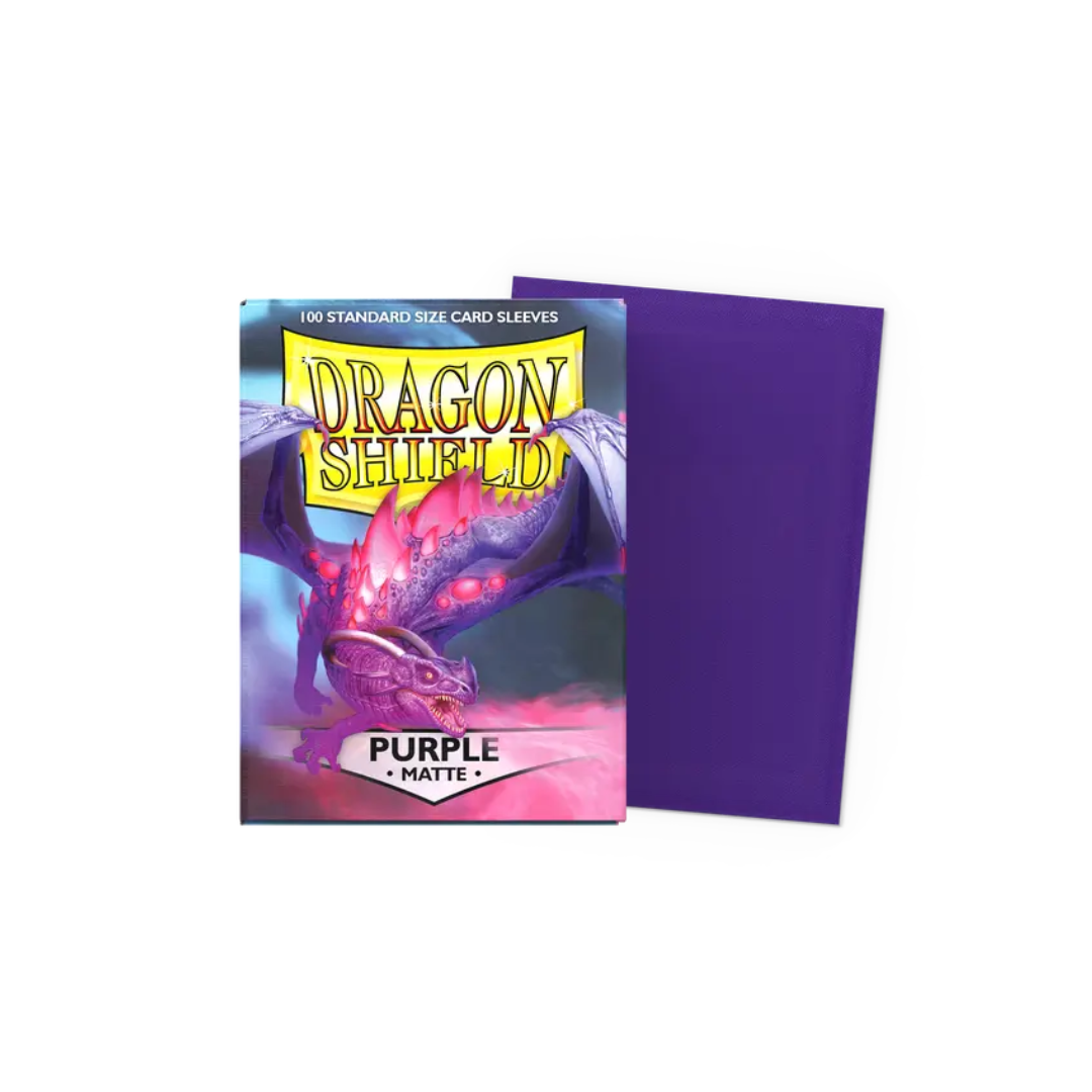 Mica Standard Matte - Dragon Shield - Purple