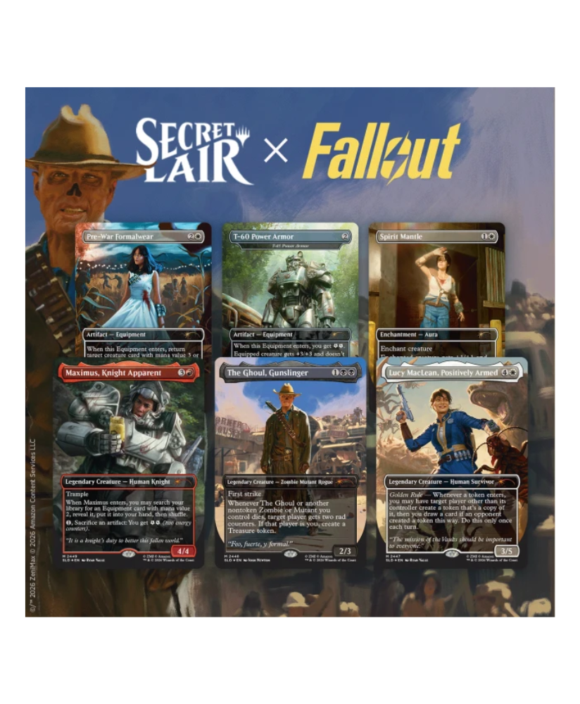 MTG Secret Lair - Fallout: Beyond Vault 33