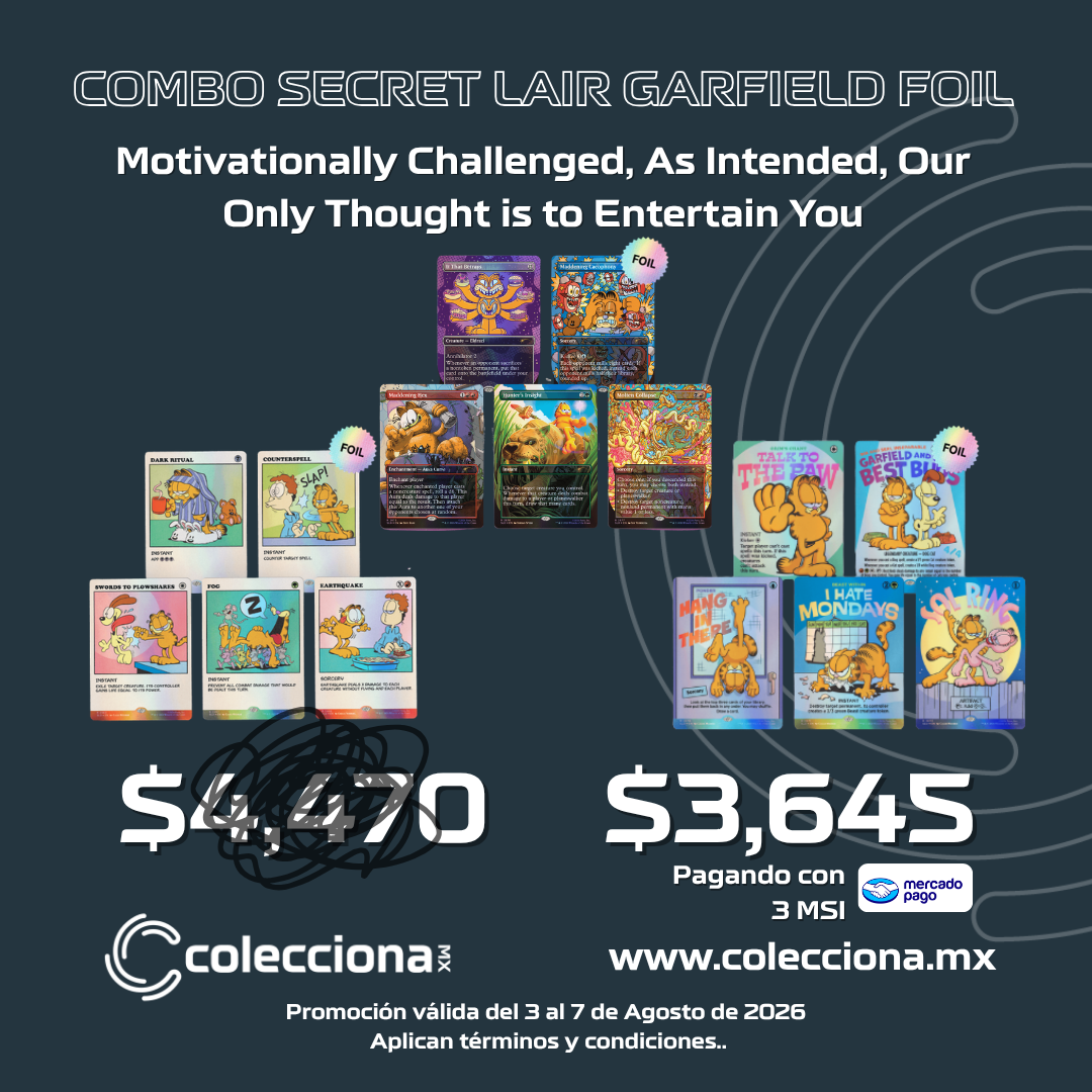 COMBO MTG Secret Lair - The Cats Are the Best - Garfield - Foil