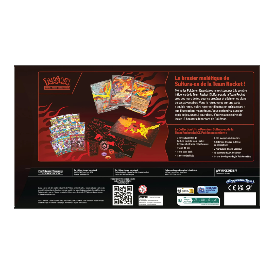 (MAYOREO) x12 Pokémon TCG: Team Rockets´s Moltres ex - Ultra Premium Collection