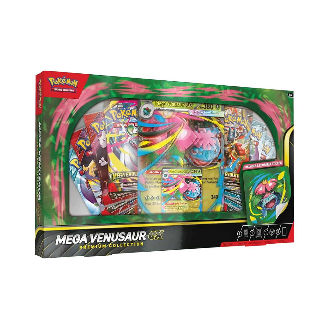 ポケモンカード Mega Venusaur EX プレミアムコレクション Pokemon TCG - Mega Venusaur ex - Premium Collection - Inglés