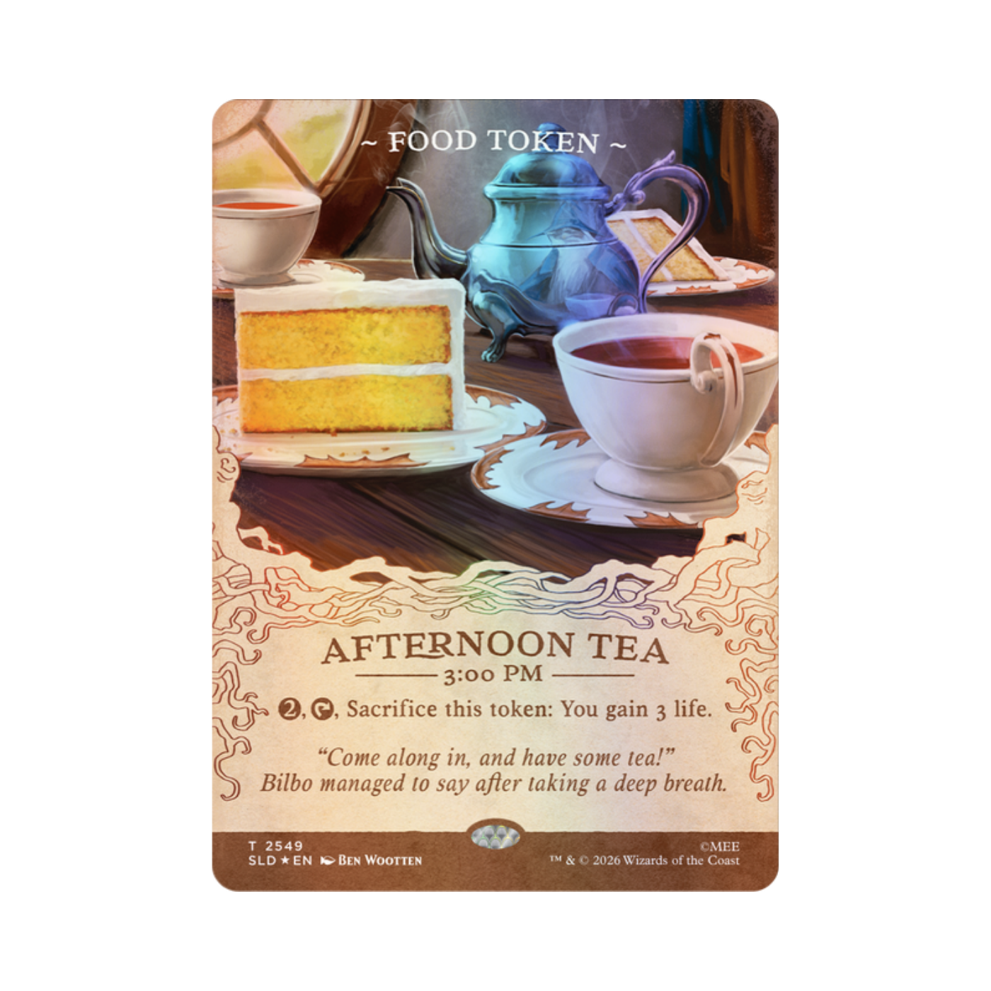 (PREVENTA) MTG Secret Lair - The Hobbit - Second Breakfast and Beyond - Foil (LEER DESCRIPCIÓN)