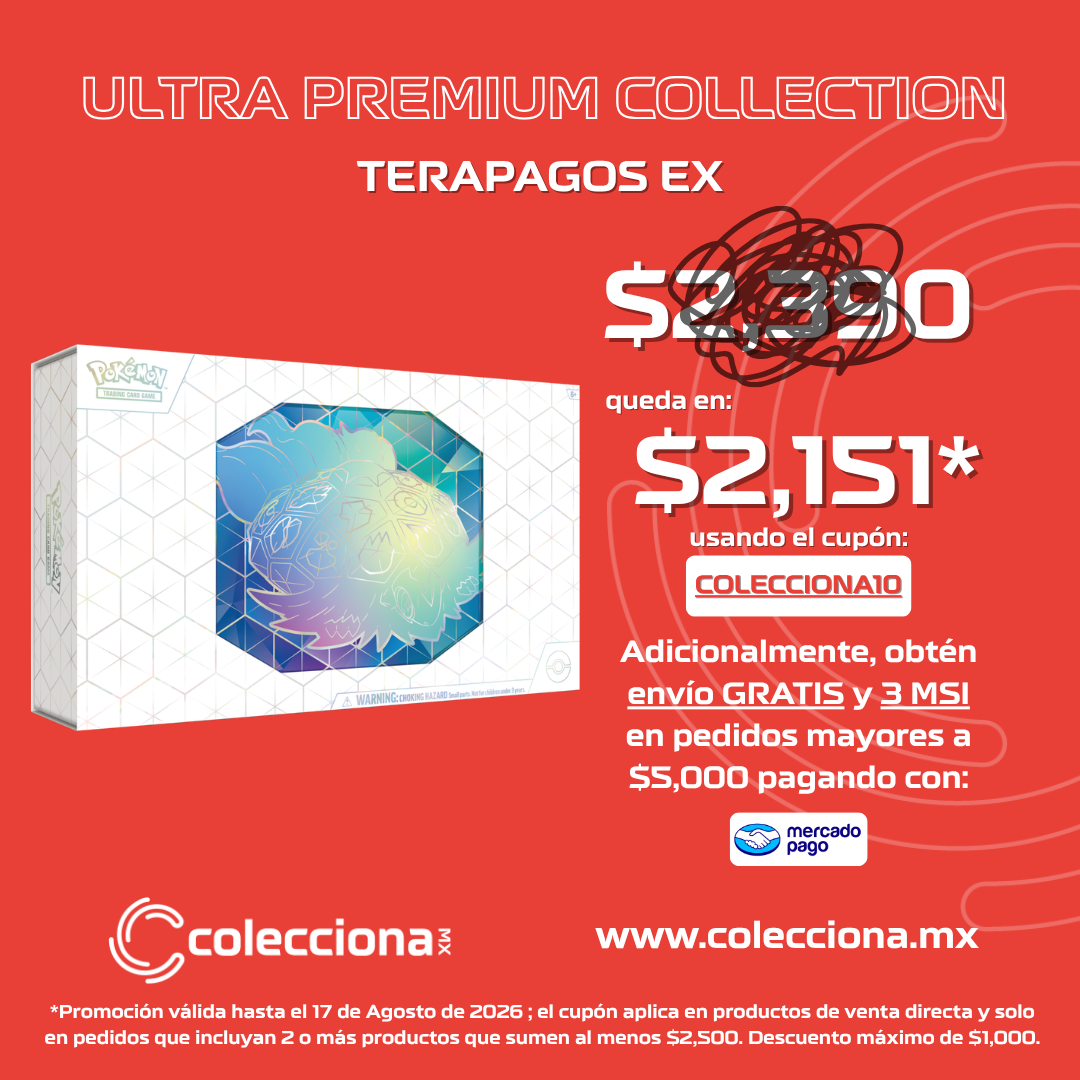 Pokemon TCG - Terapagos EX - Ultra Premium Collection - Español