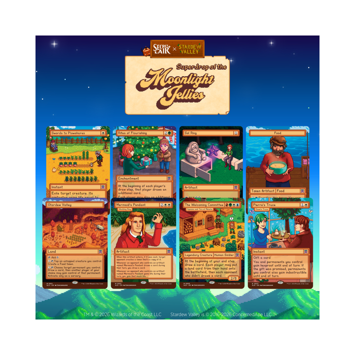 MTG Secret Lair - Stardew Valley - Welcome to Stardew Valley