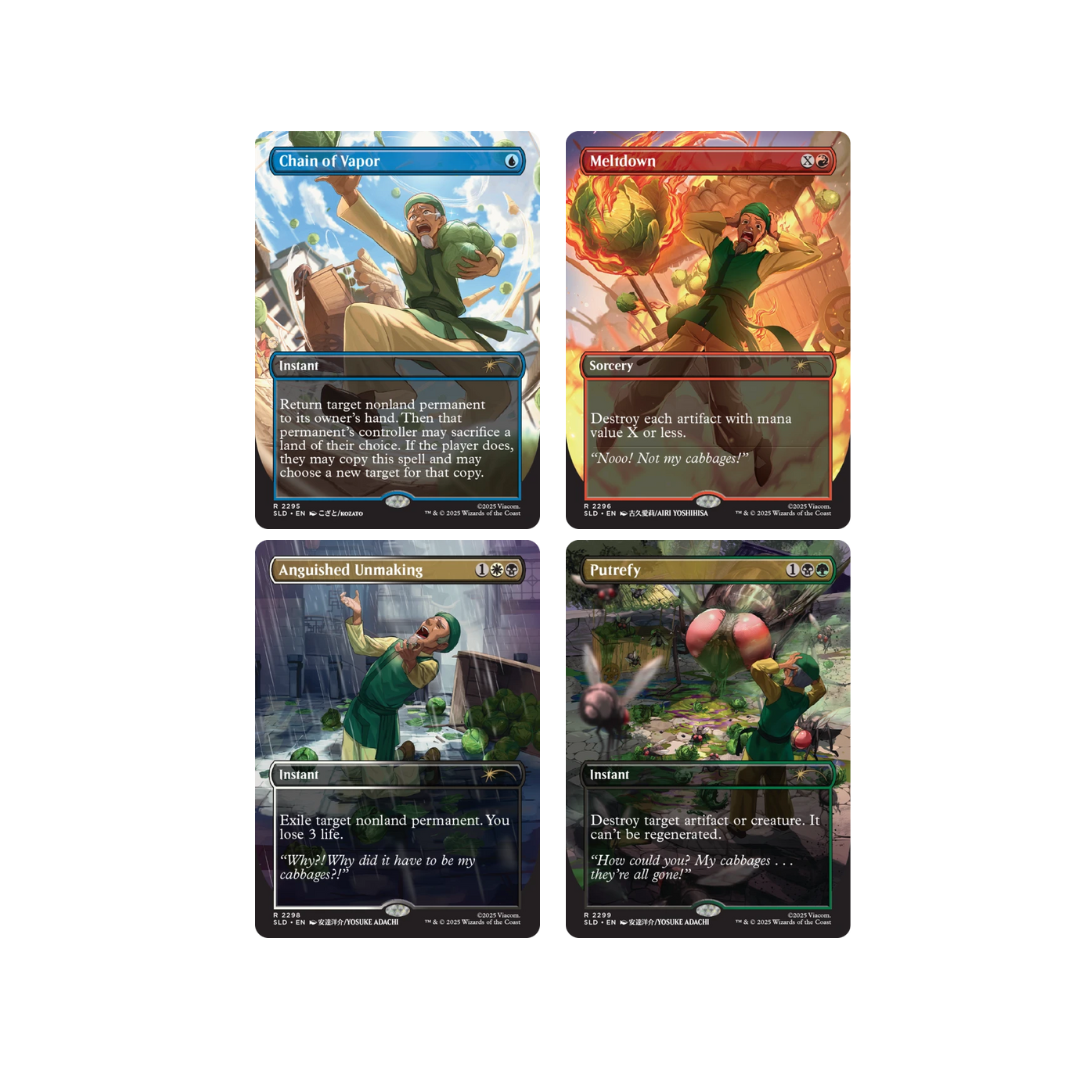 MTG Secret Lair - Avatar: My Cabbages!