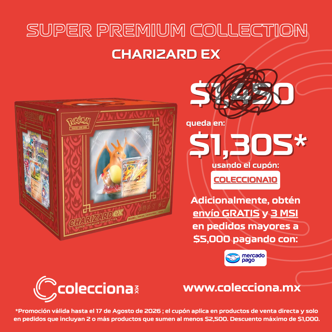 Pokemon TCG - Charizard EX - Super Premium Collection - Español