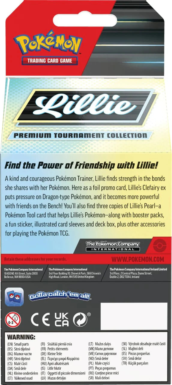 Pokemon TCG Lillie Premium Tournament Collection - Ingles