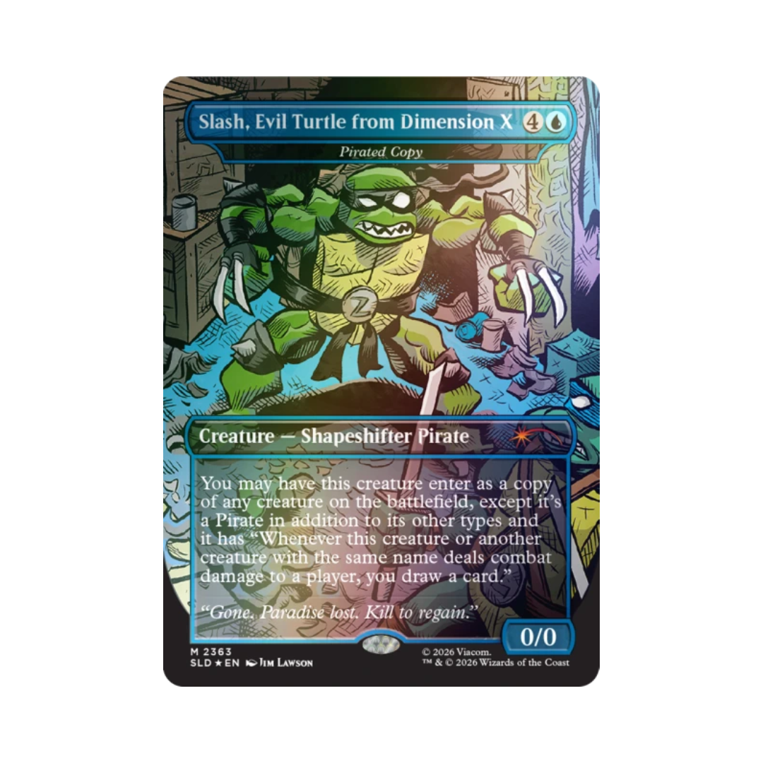(PREVENTA) MTG Secret Lair - Teenage Mutant Ninja Turtles: The Mighty Mutanimals - Foil