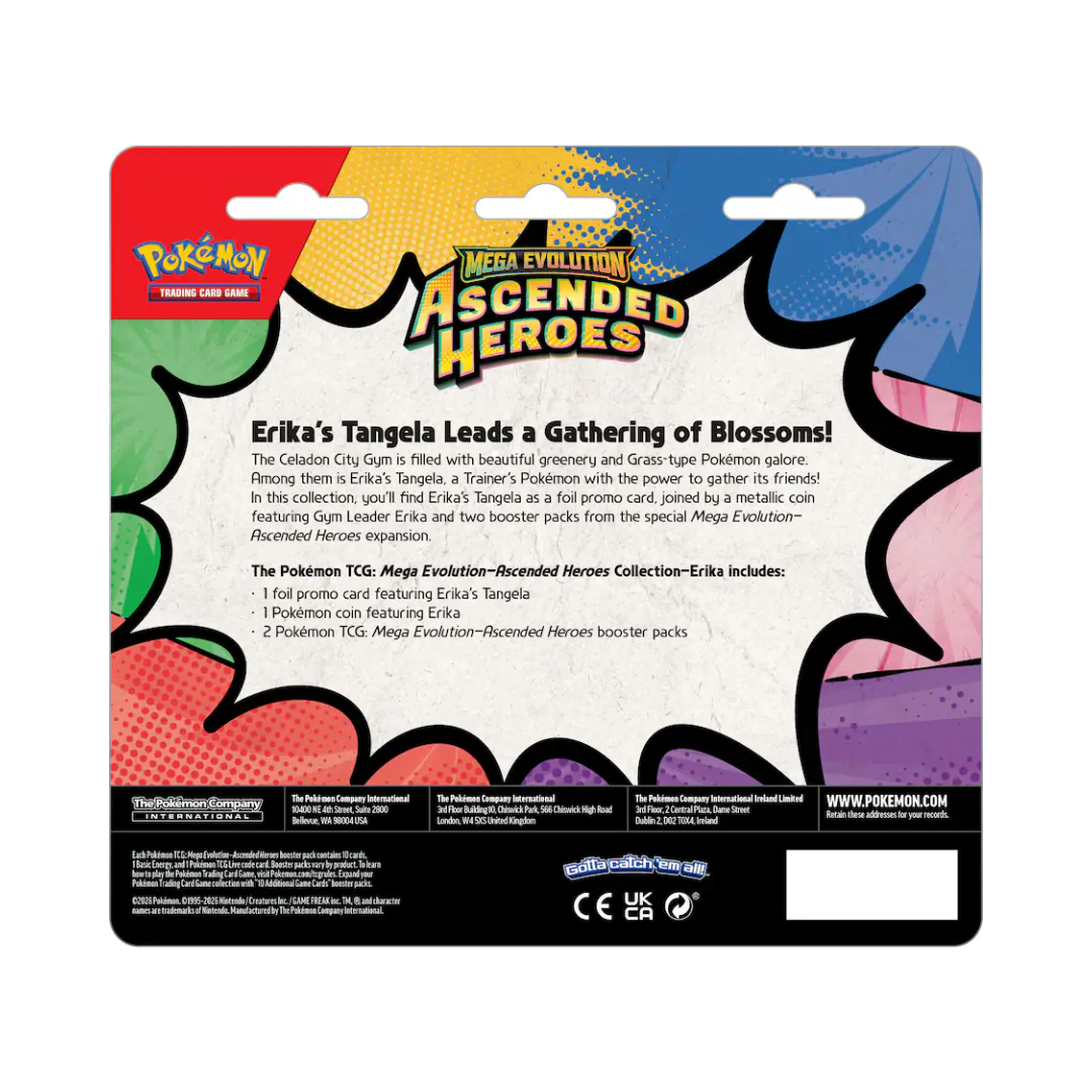 (VENTA ANTICIPADA) Pokémon TCG - Ascended Heroes - 2 Pack Collection PAR (LEER DESCRIPCION)