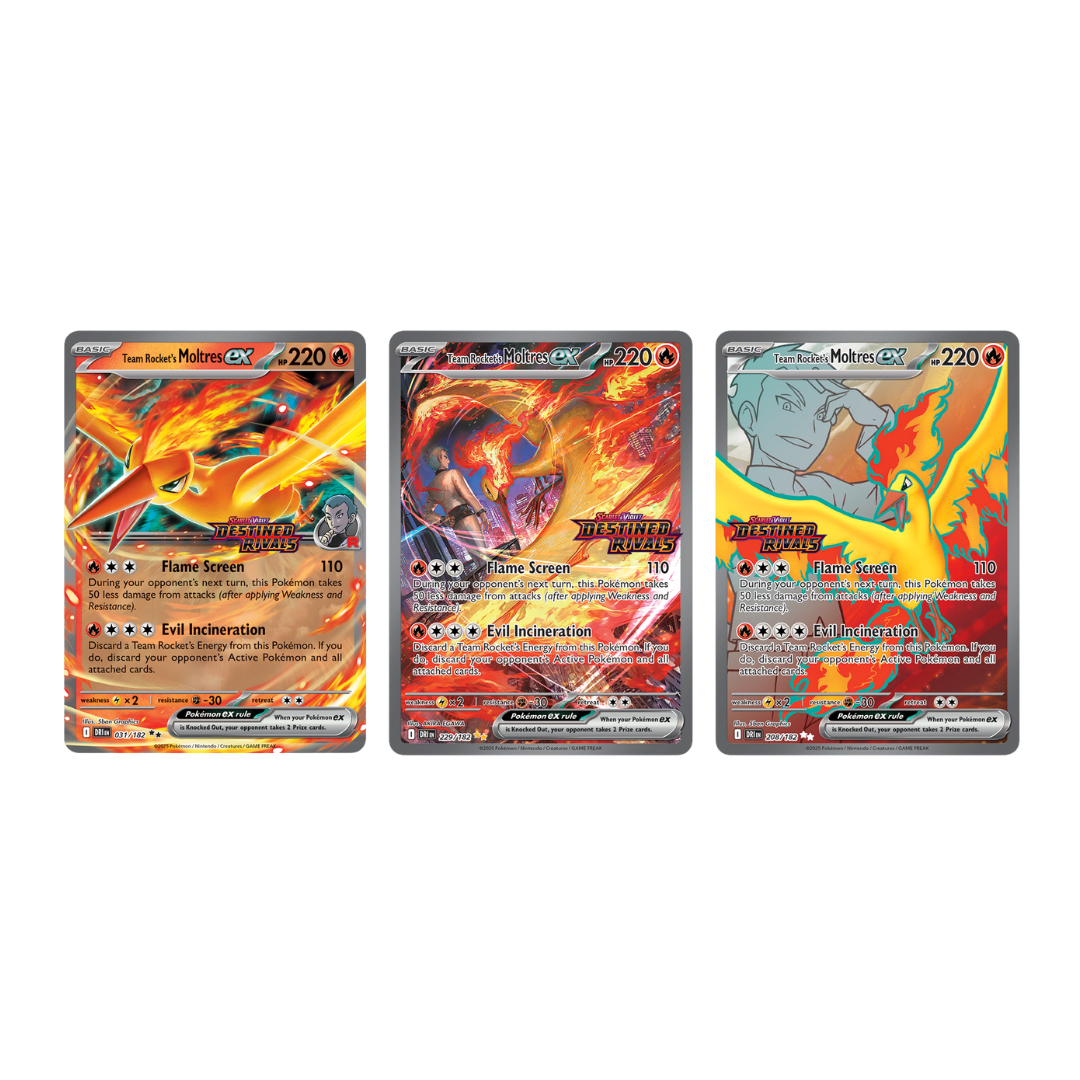 (VENTA ANTICIPADA) Pokémon TCG: Team Rockets´s Moltres ex - Ultra Premium Collection - Inglés (LEER DESCRIPCION)