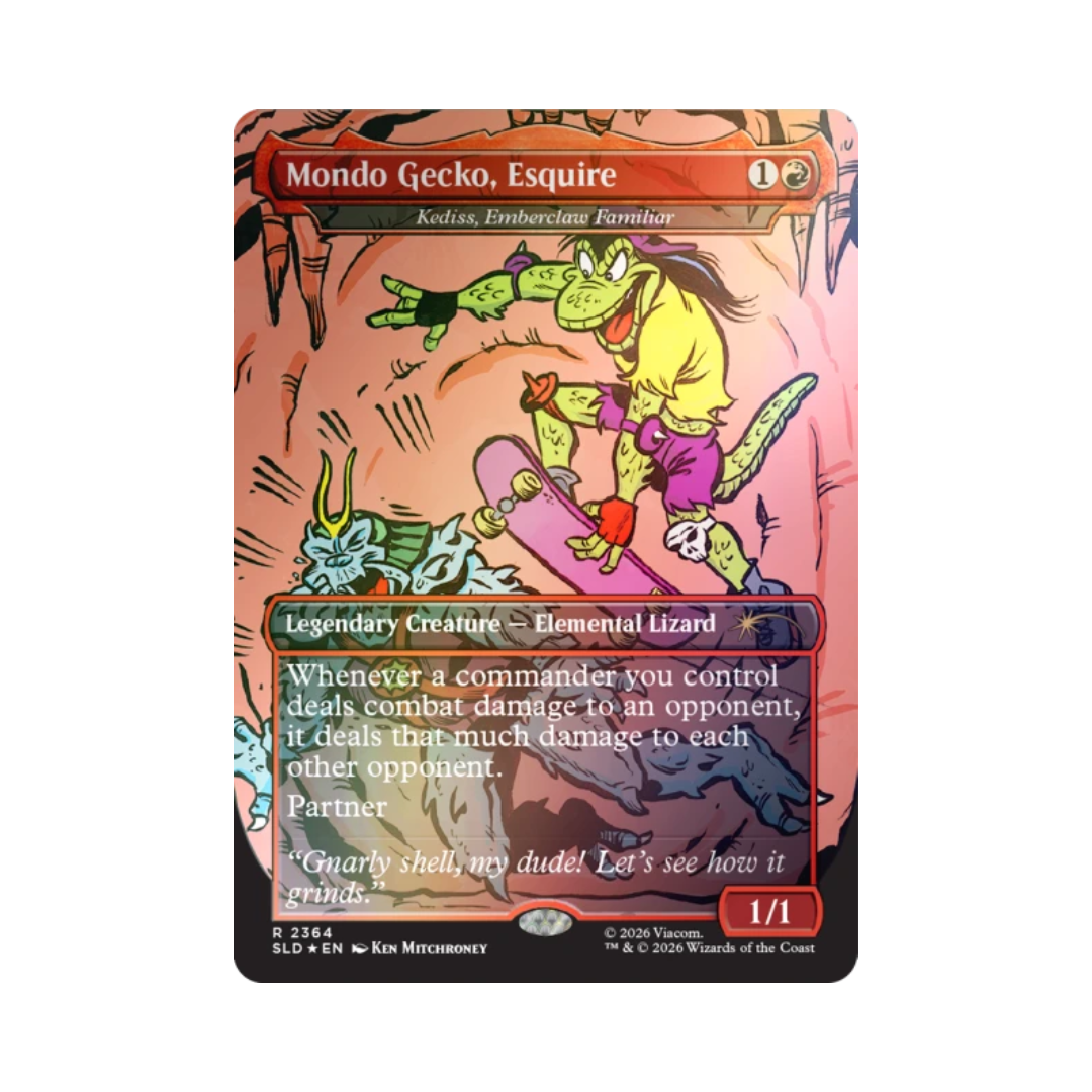 (PREVENTA) MTG Secret Lair - Teenage Mutant Ninja Turtles: The Mighty Mutanimals - Foil