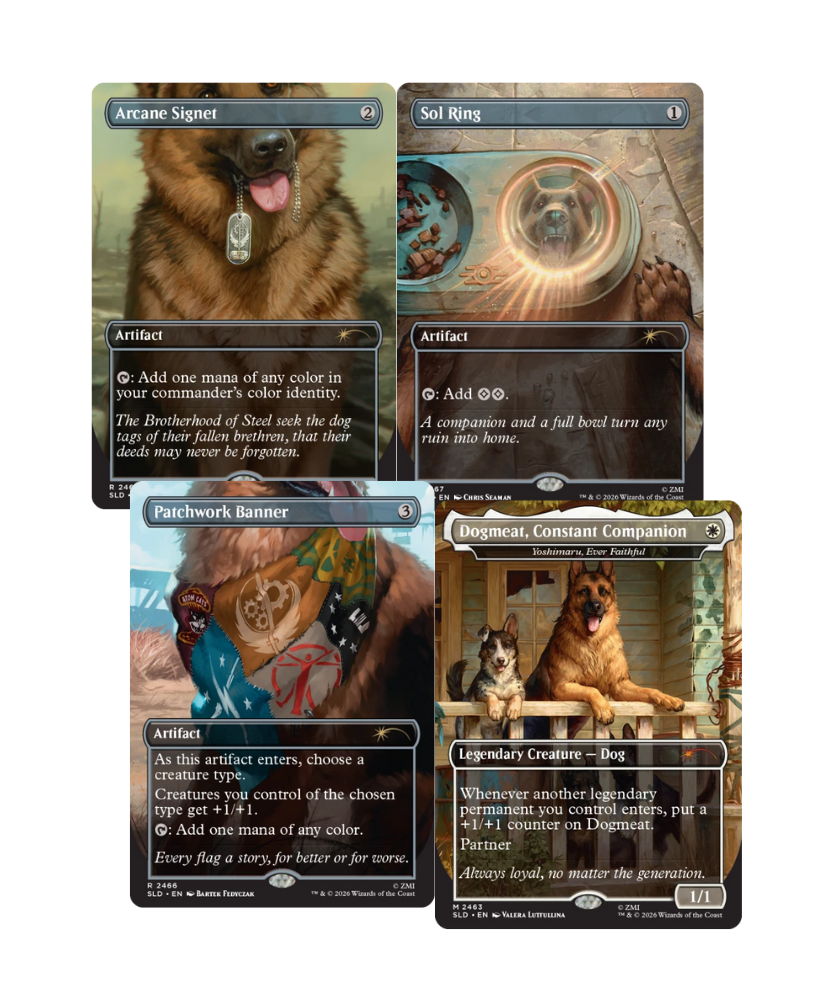 (VENTA ANTICIPADA) MTG Secret Lair - Fallout: Greet the Dog
