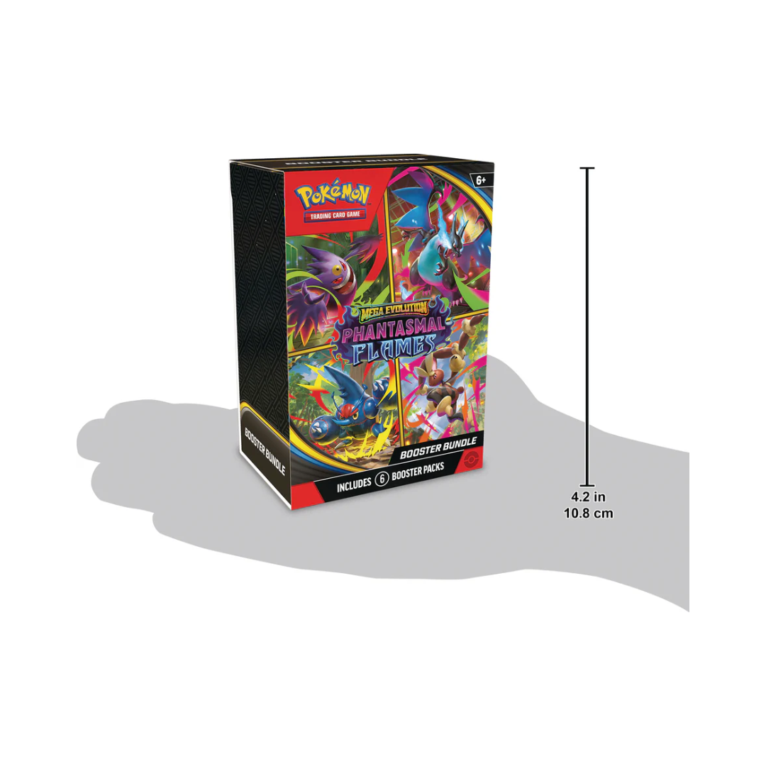 (VENTA ANTICIPADA) Pokémon TCG - Phantasmal Flames - Booster Bundle - Español (LEER DESCRIPCION)