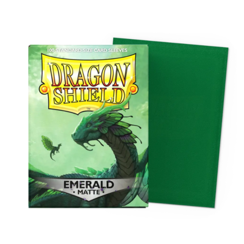 Mica Standard Matte - Dragon Shield - Emerald