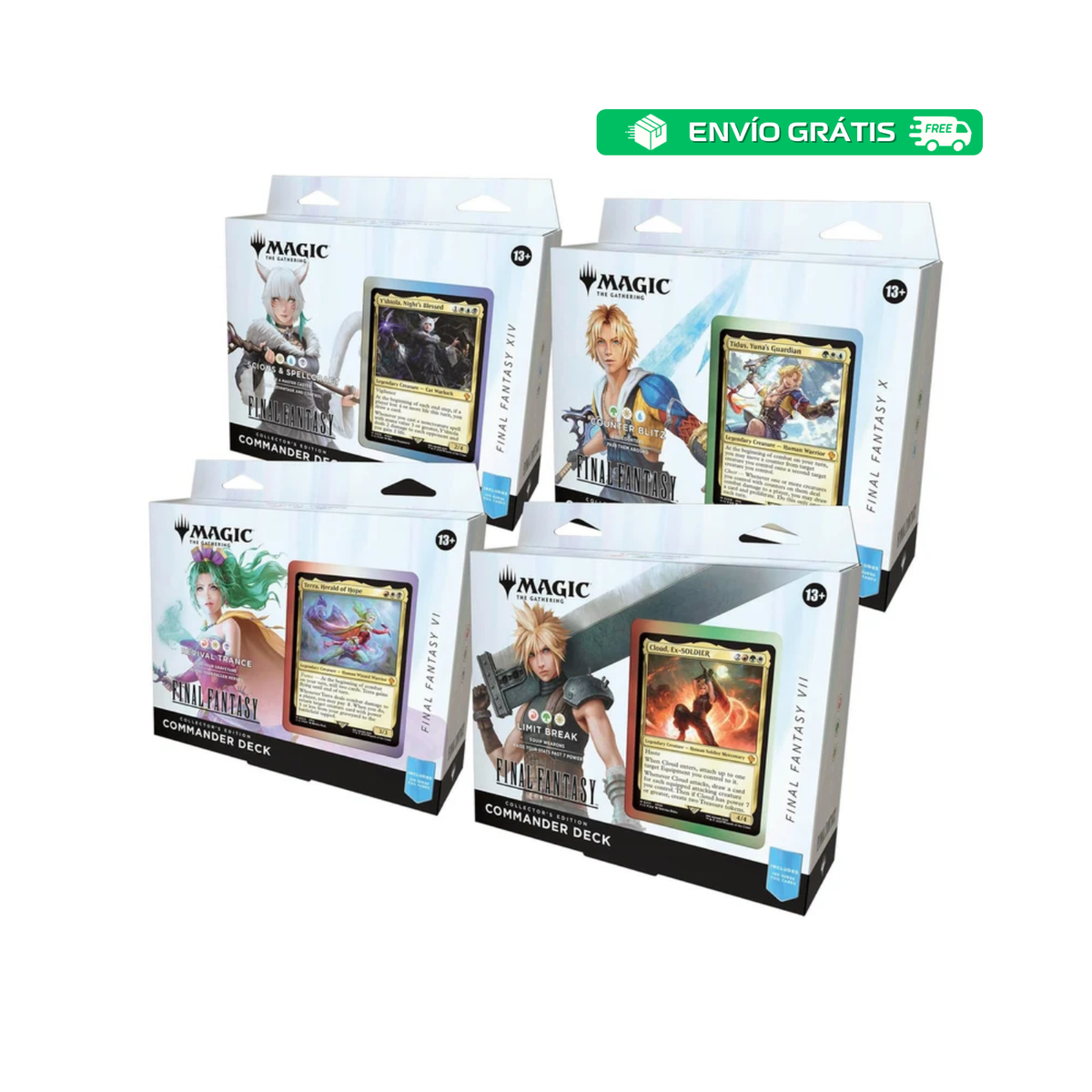 Magic The Gathering - Final Fantasy Commander Collectors Set Final Fantasy Inglés