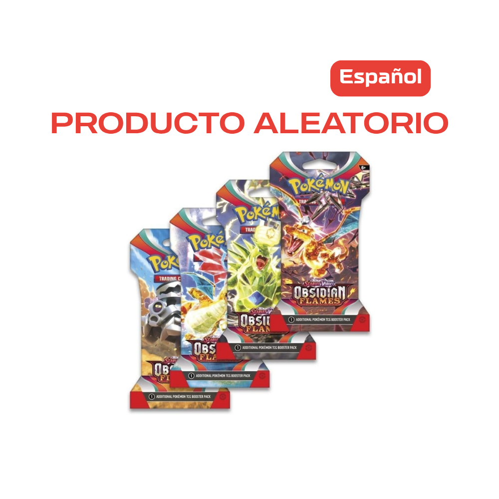 Pokémon TCG - Obsidian Flames - Sleeved Booster - Español