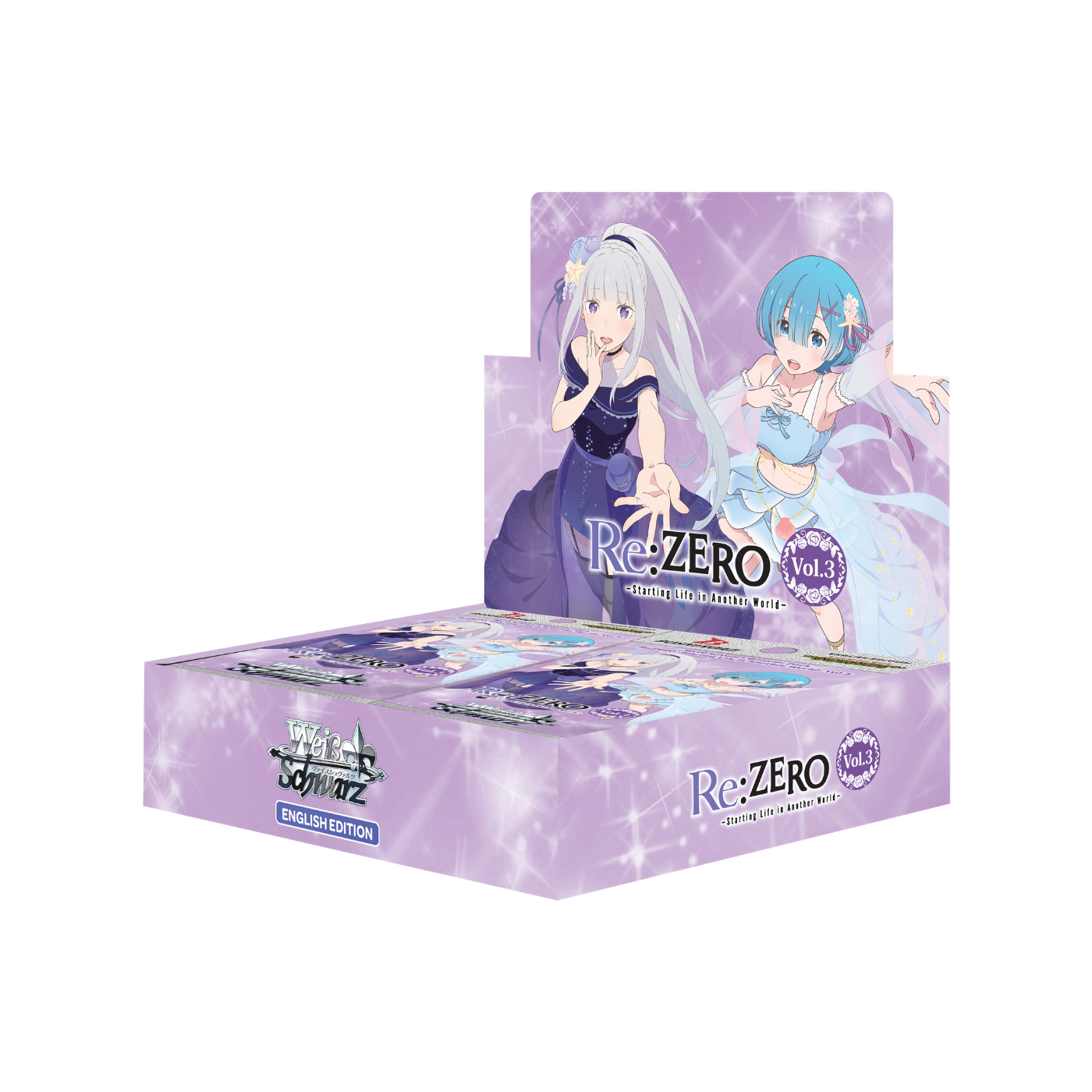 (PREVENTA) Weiss Schwarz - Re:ZERO Starting Life in Another World - Vol.3 - Booster Display (LEER DESCRIPCIÓN)
