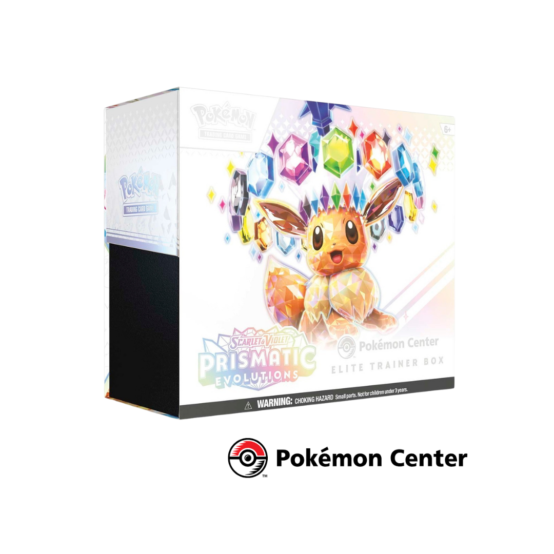 Pokemon Center TCG - Prismatic Evolutions - Elite Trainer Box ETB - Inglés
