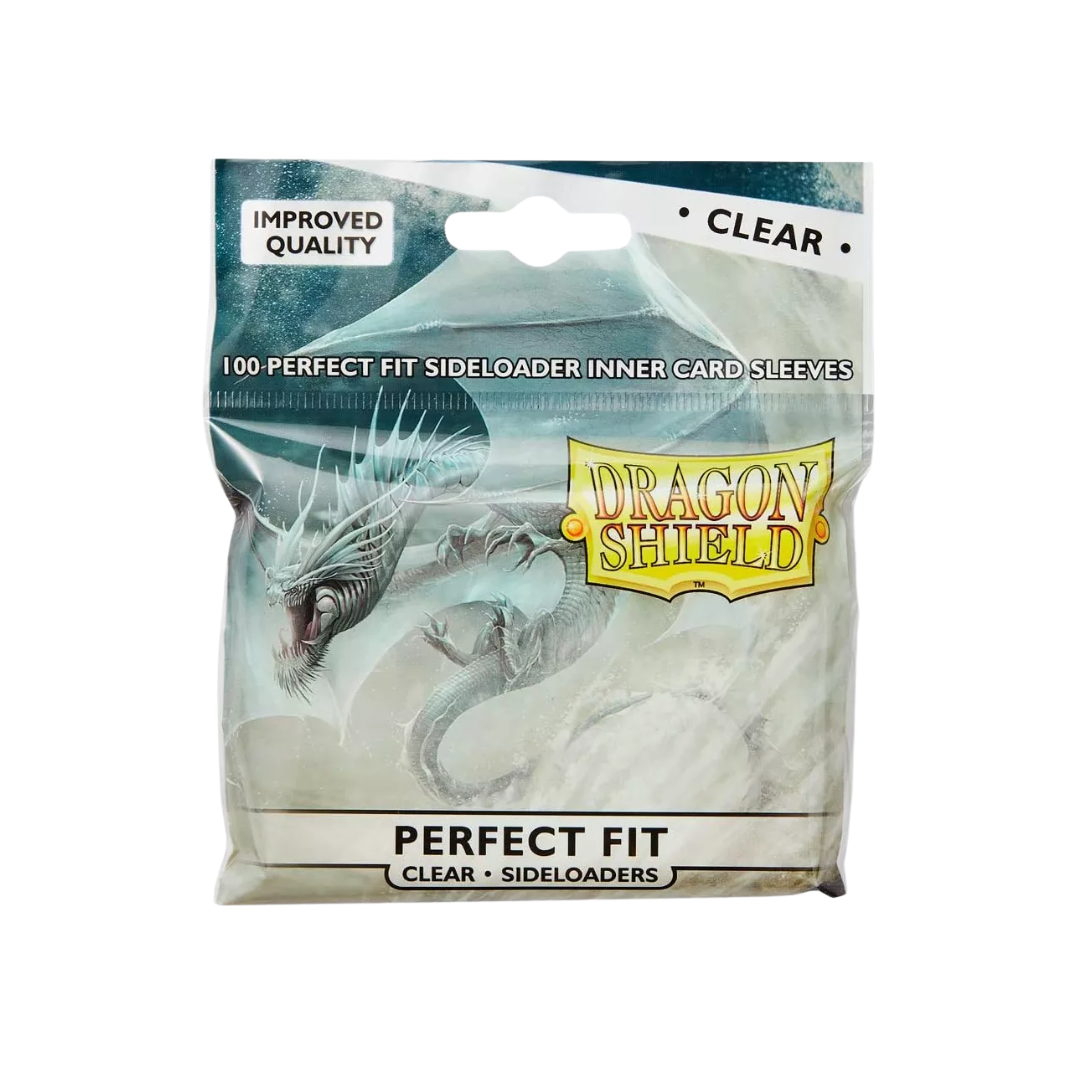 Micas Dragon Shield Perfect Fit Sideloaders CLEAR Magic Pokemon One Piece Tcg (Copia)