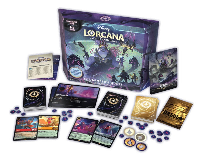Lorcana Disney Tcg - Ursulas Return - Illumineers Quest Ursulas Returns Inglés