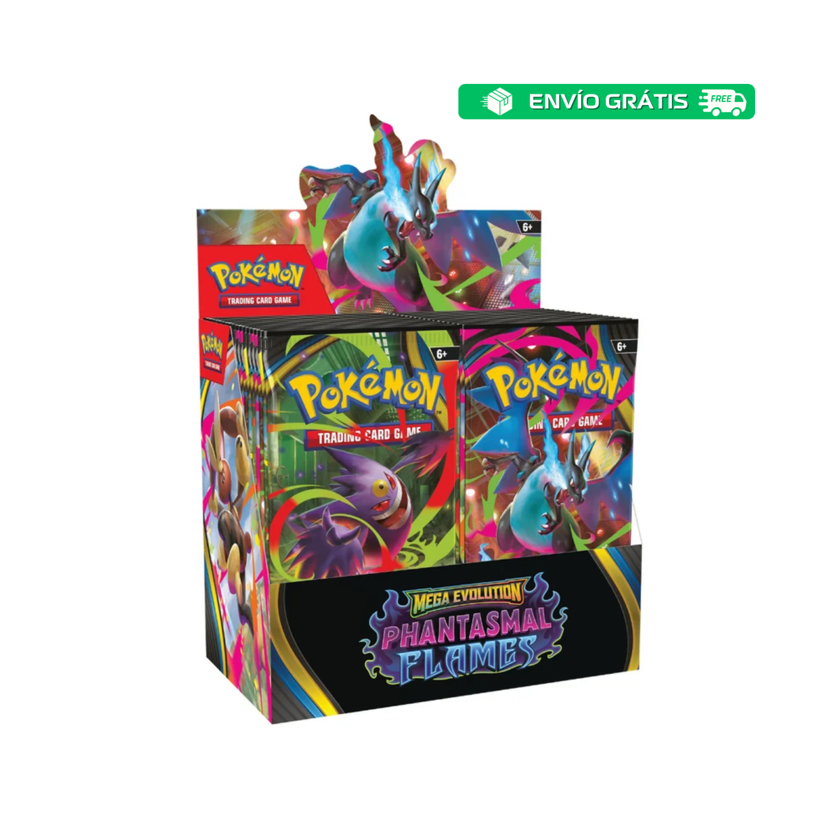 Pokémon TCG - Phantasmal Flames - Booster Display