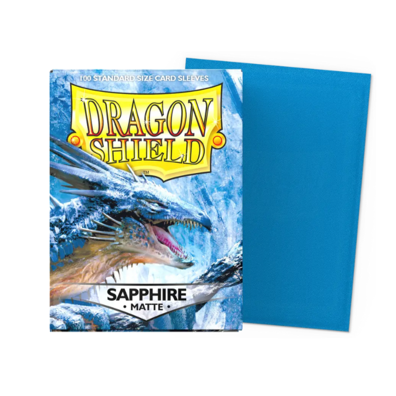 Mica Standard Matte - Dragon Shield - Sapphire