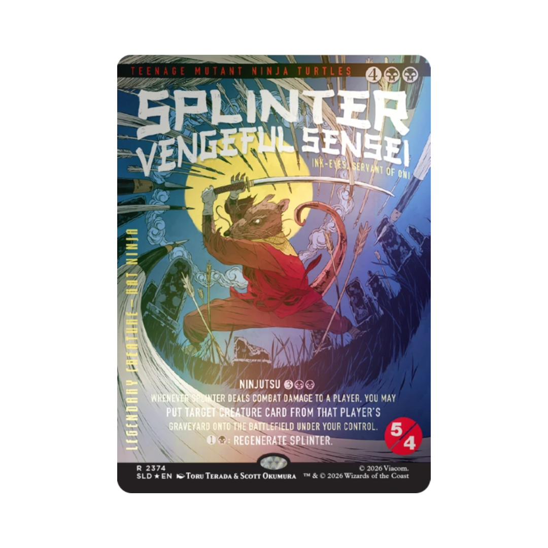 (PREVENTA) MTG Secret Lair - Teenage Mutant Ninja Turtles: The Last Ronin - Foil