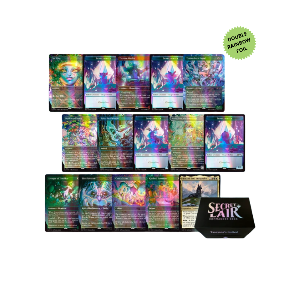 MTG Secret Lair Commander Deck - Everyone's Invited tcg