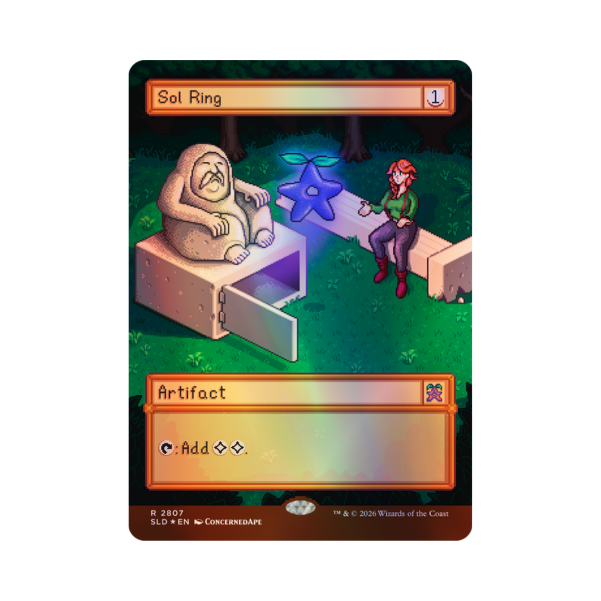 MTG Secret Lair - Stardew Valley - Welcome to Stardew Valley - Foil