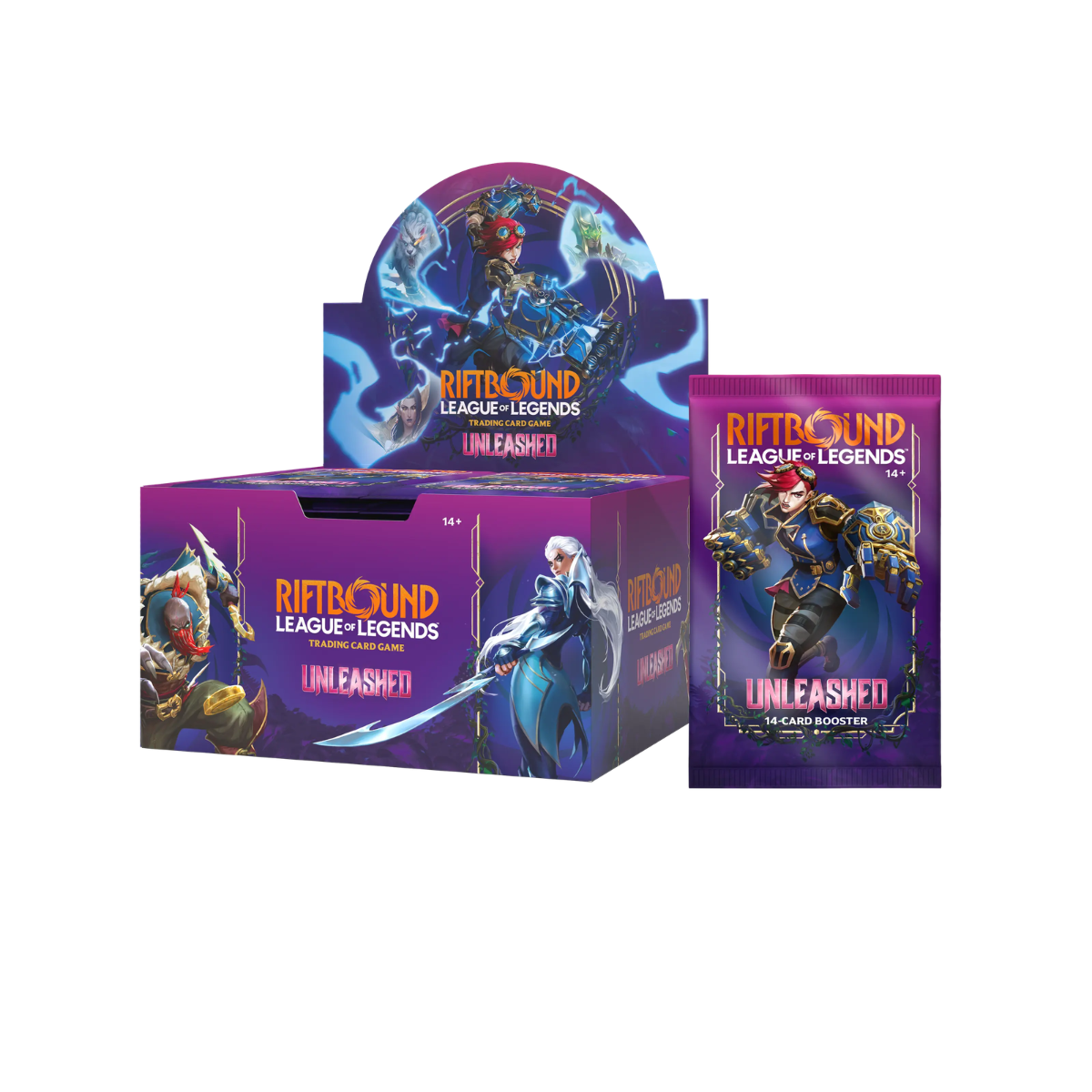 Riftbound: League of Legends - Unleashed - Booster Display - Inglés