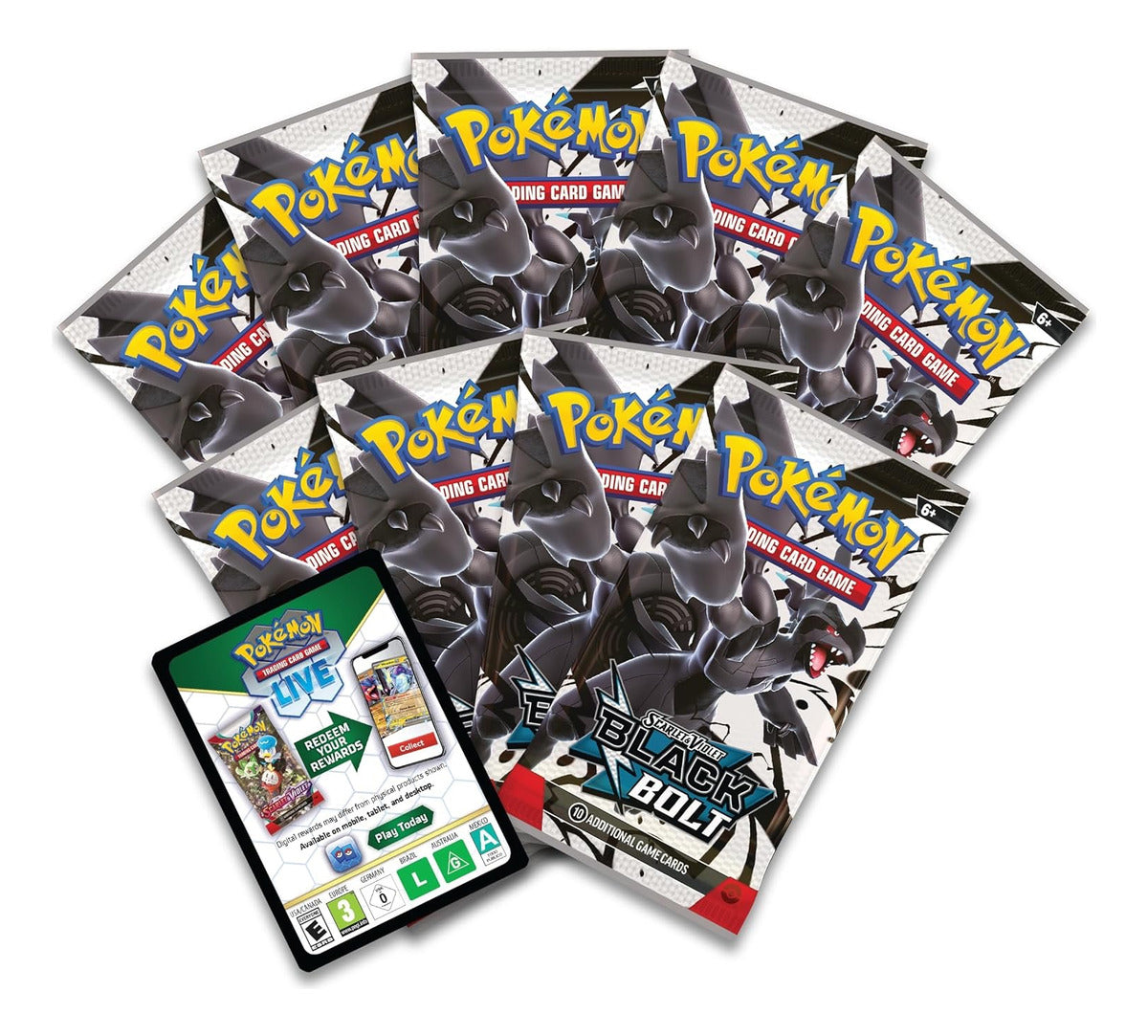 Pokemon TCG: Unova Black Bolt - Elite Trainer Box - Inglés