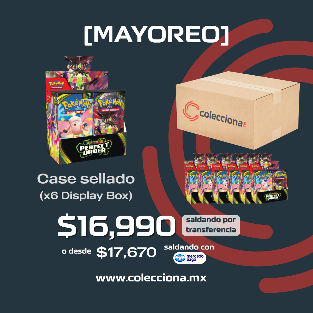 (MAYOREO) Case Booster Box Perfect Order (x6 box) IMPORTANTE LEER DESCRIPCION ANTES DE COMPRAR