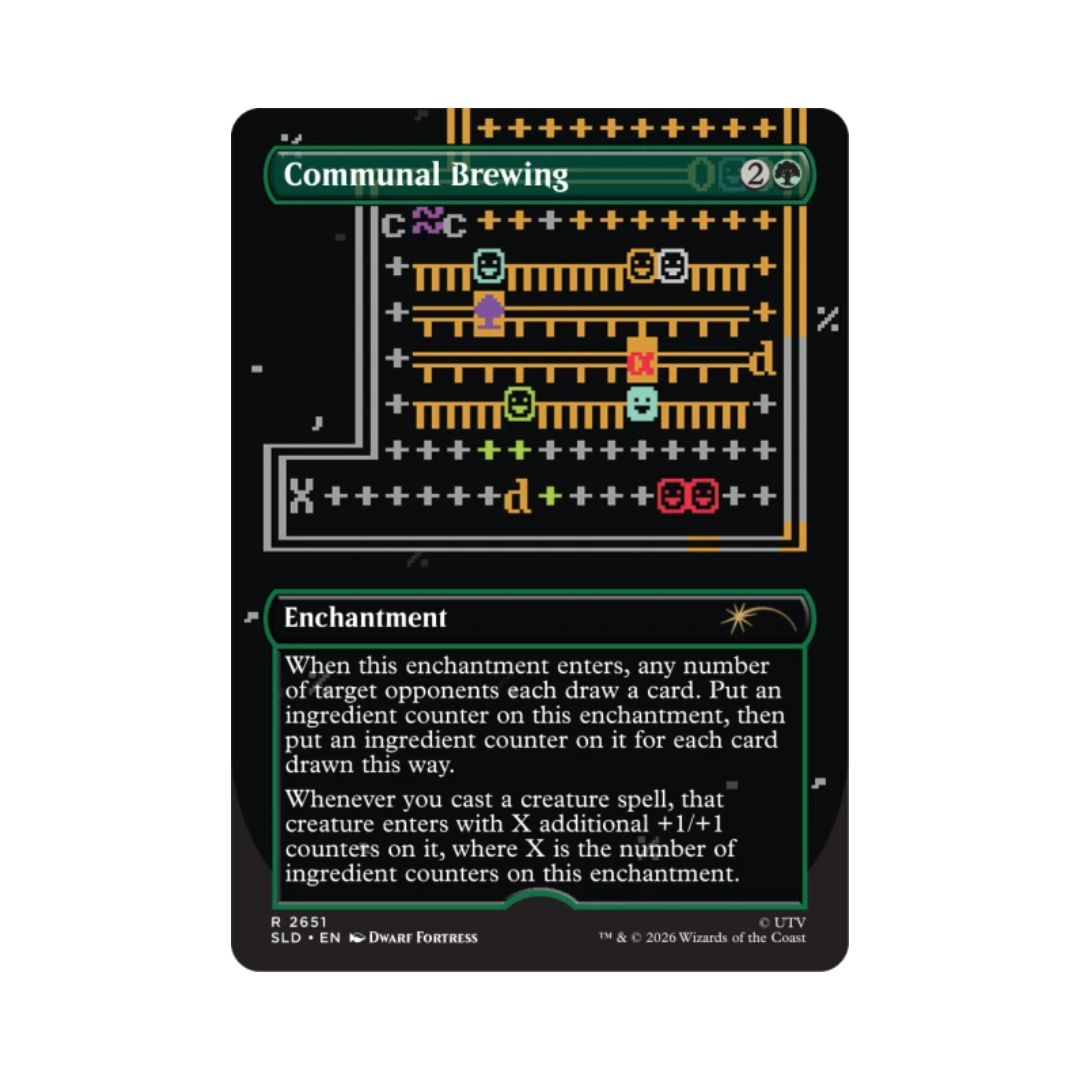 (PREVENTA) MTG Secret Lair - Dwarf Fortress - Create New World