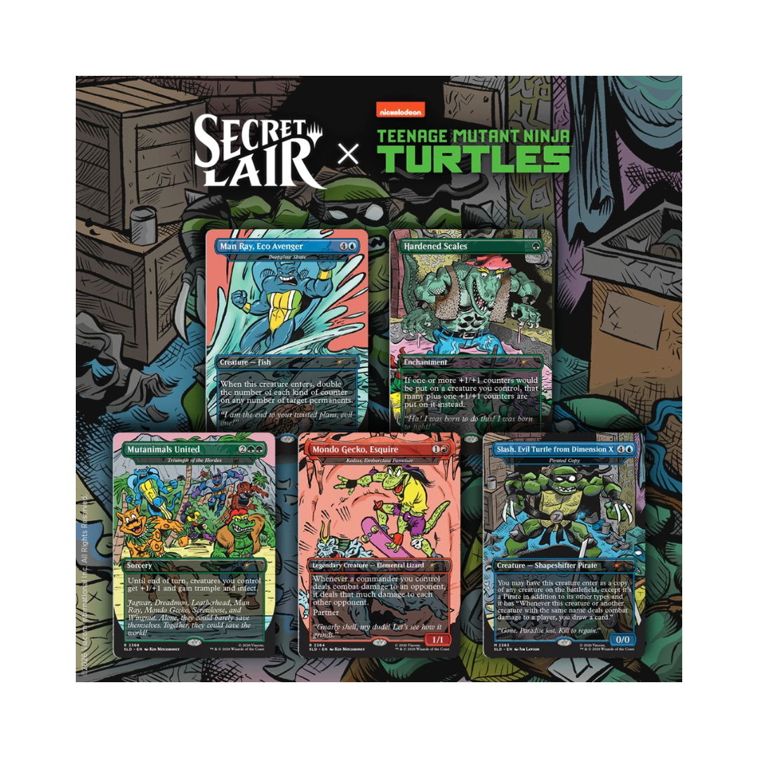 (PREVENTA) MTG Secret Lair - Teenage Mutant Ninja Turtles: The Mighty Mutanimals