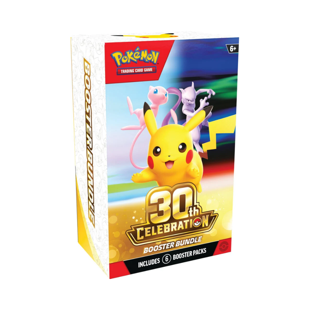 (PREVENTA) Pokémon TCG - 30th Celebration - Booster Bundle (LIMITADO A 1 - LEER DESCRIPCIÓN)
