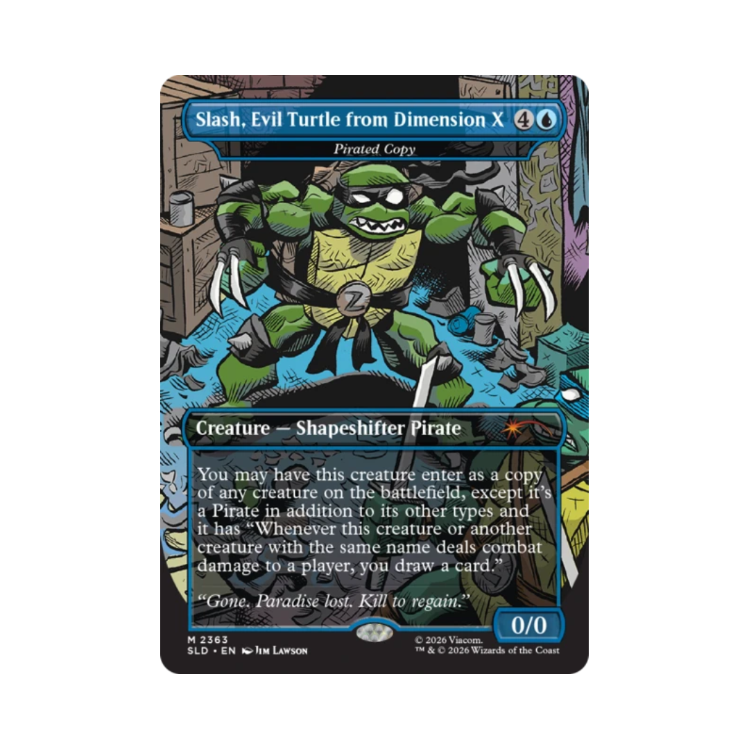 (PREVENTA) MTG Secret Lair - Teenage Mutant Ninja Turtles: The Mighty Mutanimals