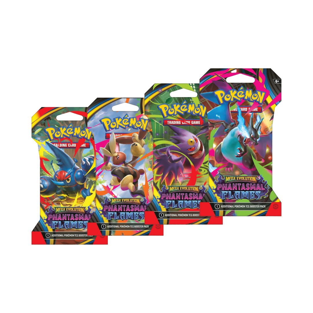 (VENTA ANTICIPADA) Pokémon TCG - Phantasmal Flames - Sleeved Booster (LEER DESCRIPCION)